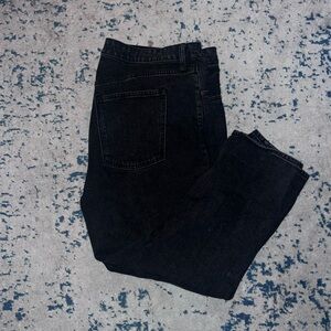 Abercrombie High Rise Skinny Jean in Black